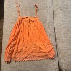 Billabong Vibrant Orange Lace Camisole​